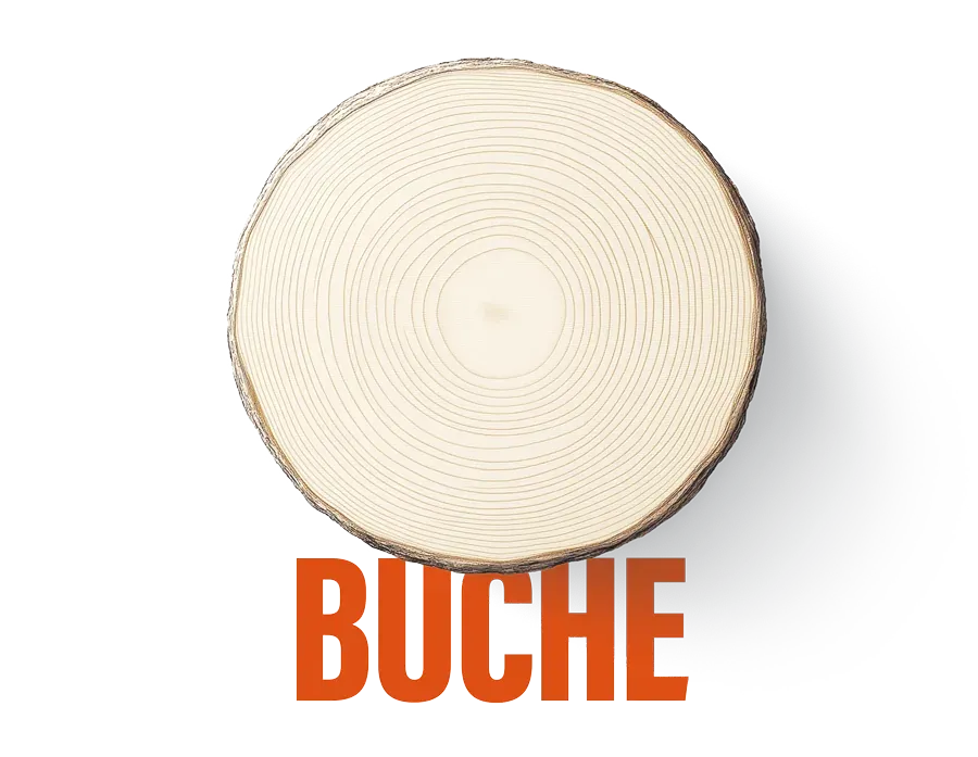 Holzscheibe Buche