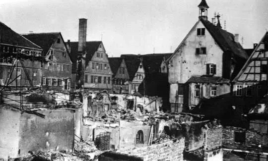 Winnenden in den letzten Kriegstagen 1945