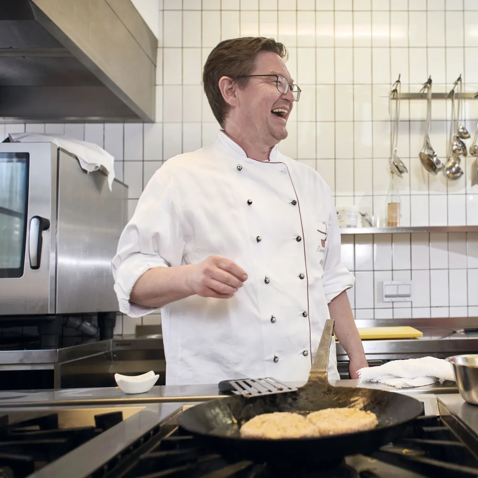 Markus Polinski in der Küche