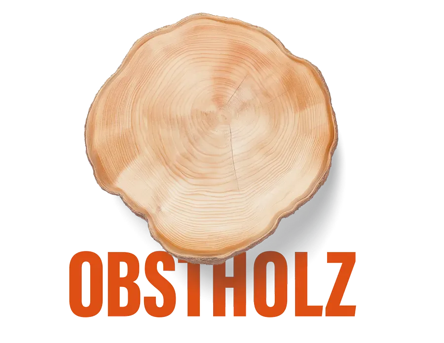 Holzscheibe Obstholz