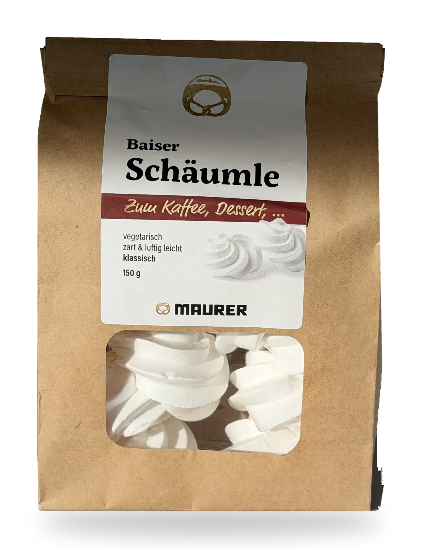 Schäumle, freigestellt von oben