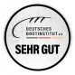 Siegel des Deutschen Brotinstituts: Sehr gut